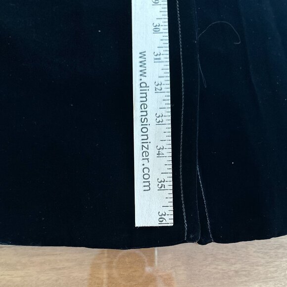 Studio-M Ruched Collar layering-piece soft velvet-feel holiday corpcore XL glam - Picture 11 of 14